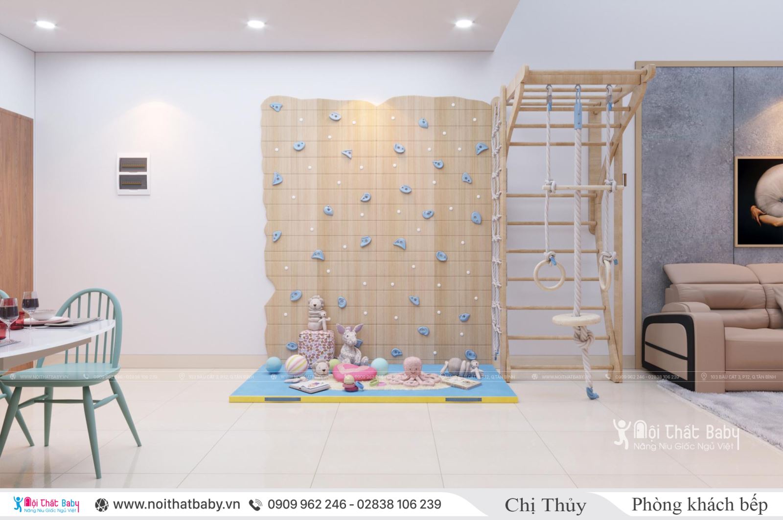 Thiết kế trọn gói nội thất Duplex căn 127m2 Emerald Celadon City